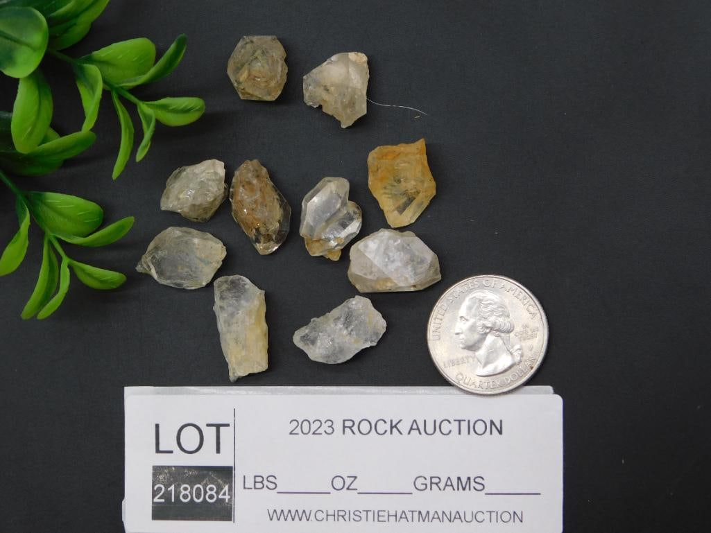 HERKIMER DIAMONDS ROCK STONE LAPIDARY SPECIMEN - 2