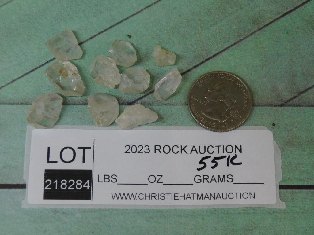 HERKIMER DIAMONDS ROCK STONE LAPIDARY SPECIMEN - 2