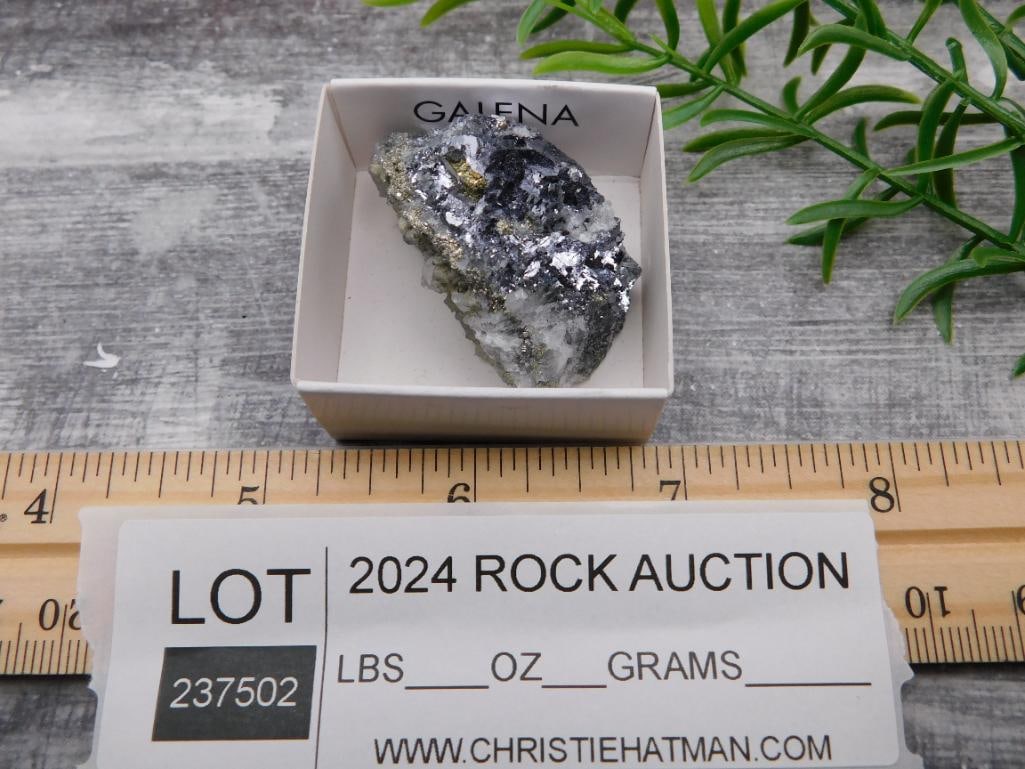GALENA ROCK STONE LAPIDARY SPECIMEN - 2