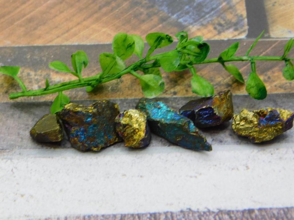 PEACOCK ORE ROCK STONE LAPIDARY SPECIMEN: PEACOCK ORE ROCK STONE LAPIDARY SPECIMEN