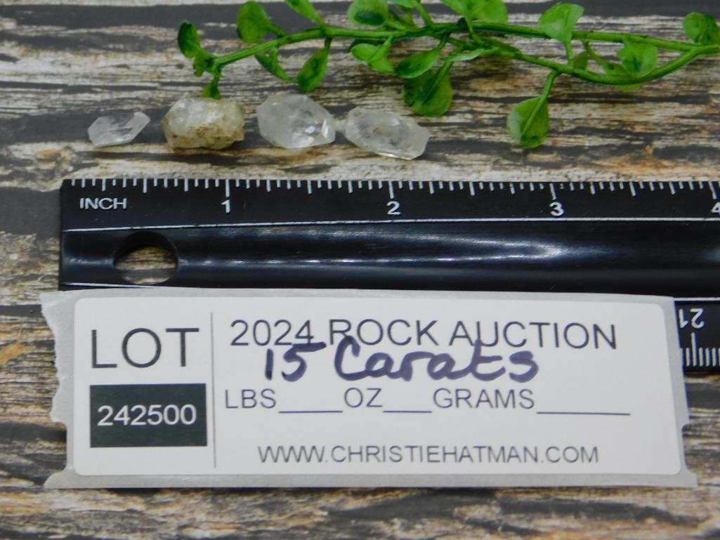 HERKIMER DIAMOND ROCK STONE LAPIDARY SPECIMEN - 2