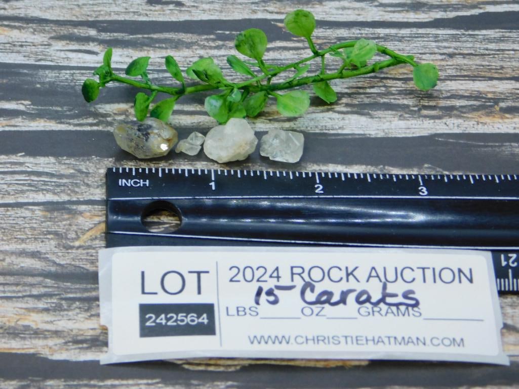 HERKIMER DIAMOND ROCK STONE LAPIDARY SPECIMEN - 2