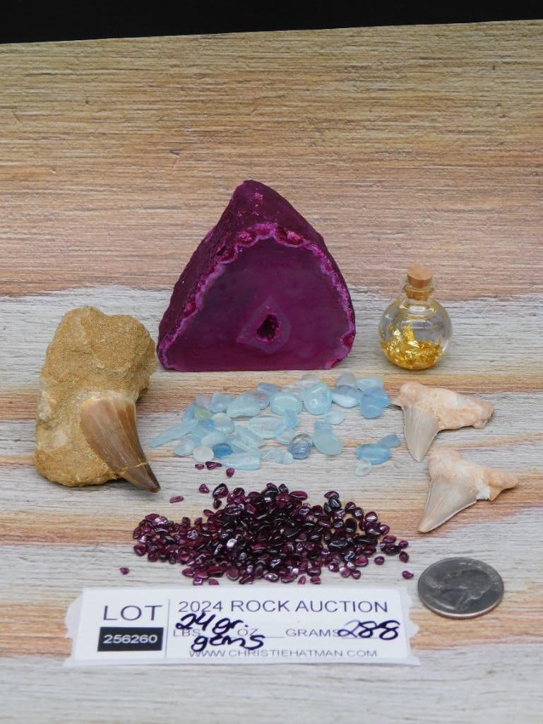 MIXED LOT ROCK STONE LAPIDARY SPECIMEN - 2