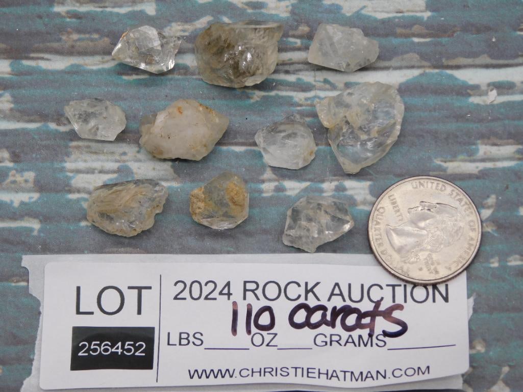 HERKIMER DIAMONDS ROCK STONE LAPIDARY SPECIMEN - 2