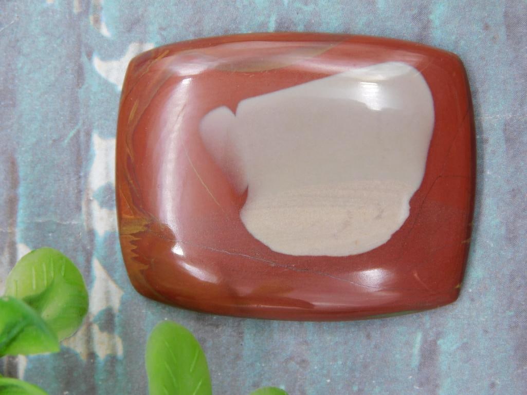 NOREENA JASPER CABOCHON ROCK STONE LAPIDARY SPECIMEN (1 of 2)