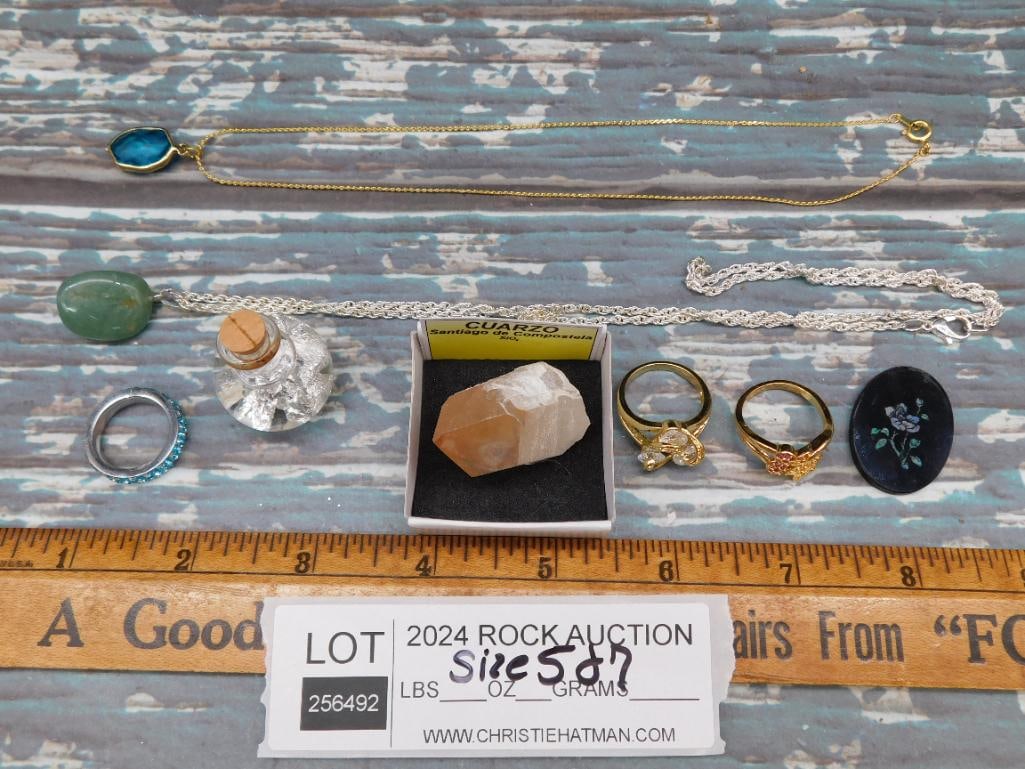 MIXED LOT ROCK STONE LAPIDARY SPECIMEN - 2