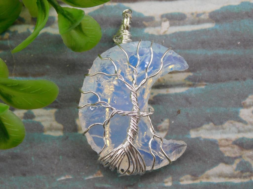 MIXED STONE PENDANT ROCK STONE LAPIDARY SPECIMEN (1 of 2)