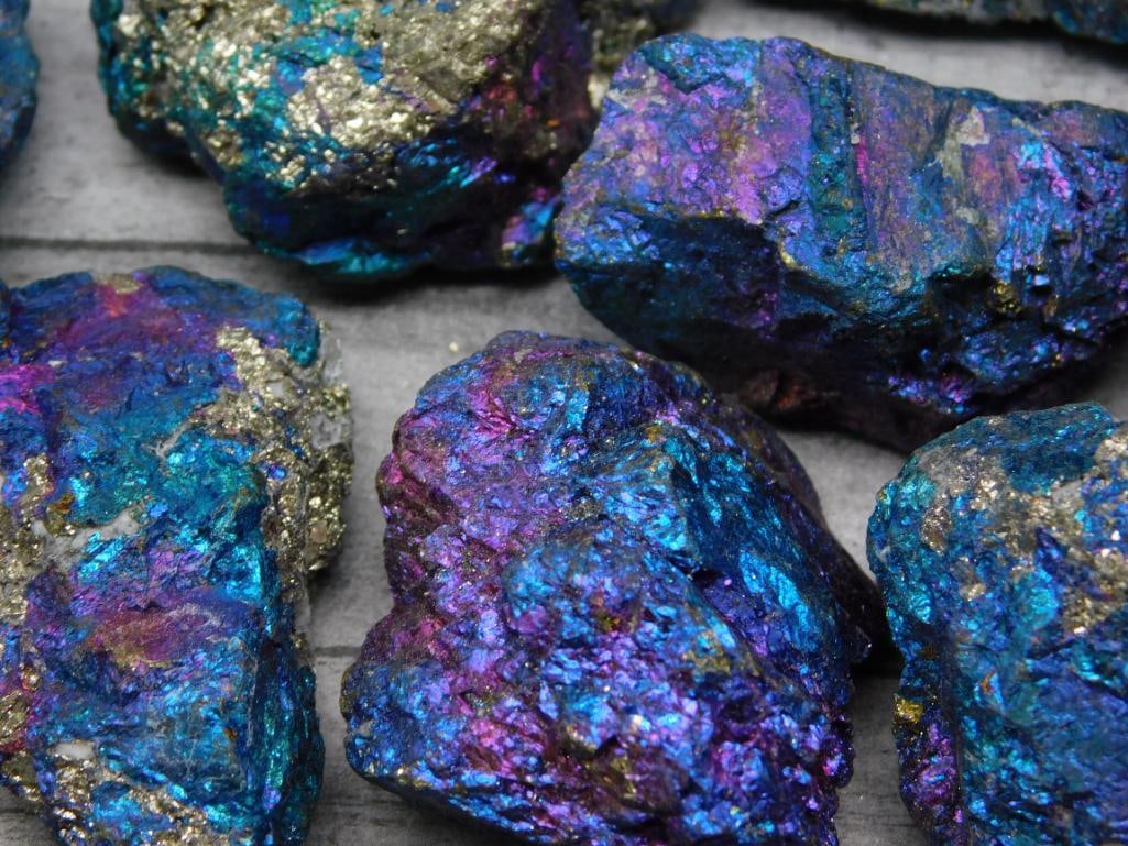 PEACOCK ORE ROCK STONE LAPIDARY SPECIMEN - 2
