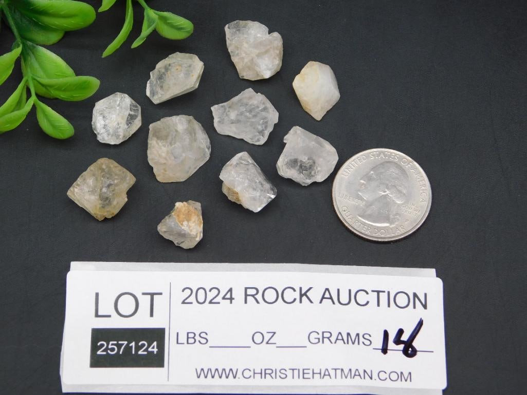 HERKIMER DIAMONDS ROCK STONE LAPIDARY SPECIMEN - 2