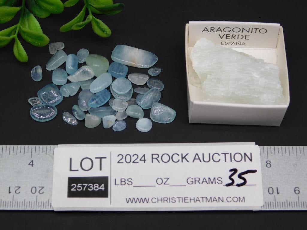 MIXED LOT ROCK STONE LAPIDARY SPECIMEN - 2