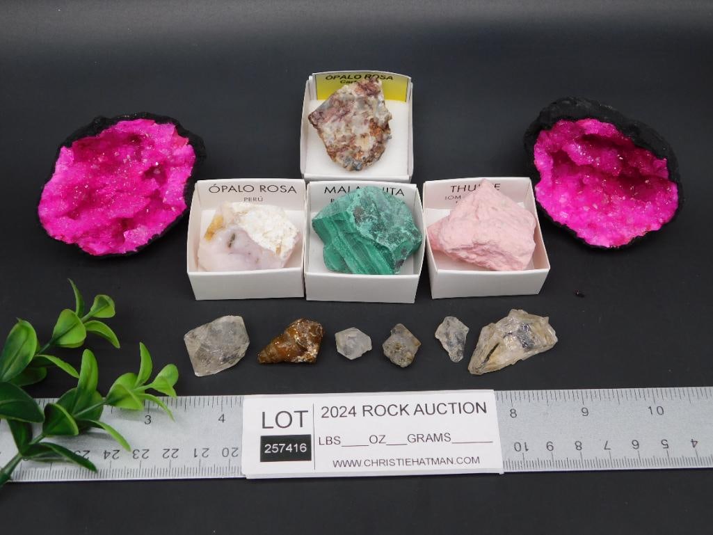 MIXED LOT ROCK STONE LAPIDARY SPECIMEN - 4