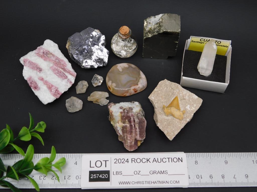 MIXED LOT ROCK STONE LAPIDARY SPECIMEN - 4