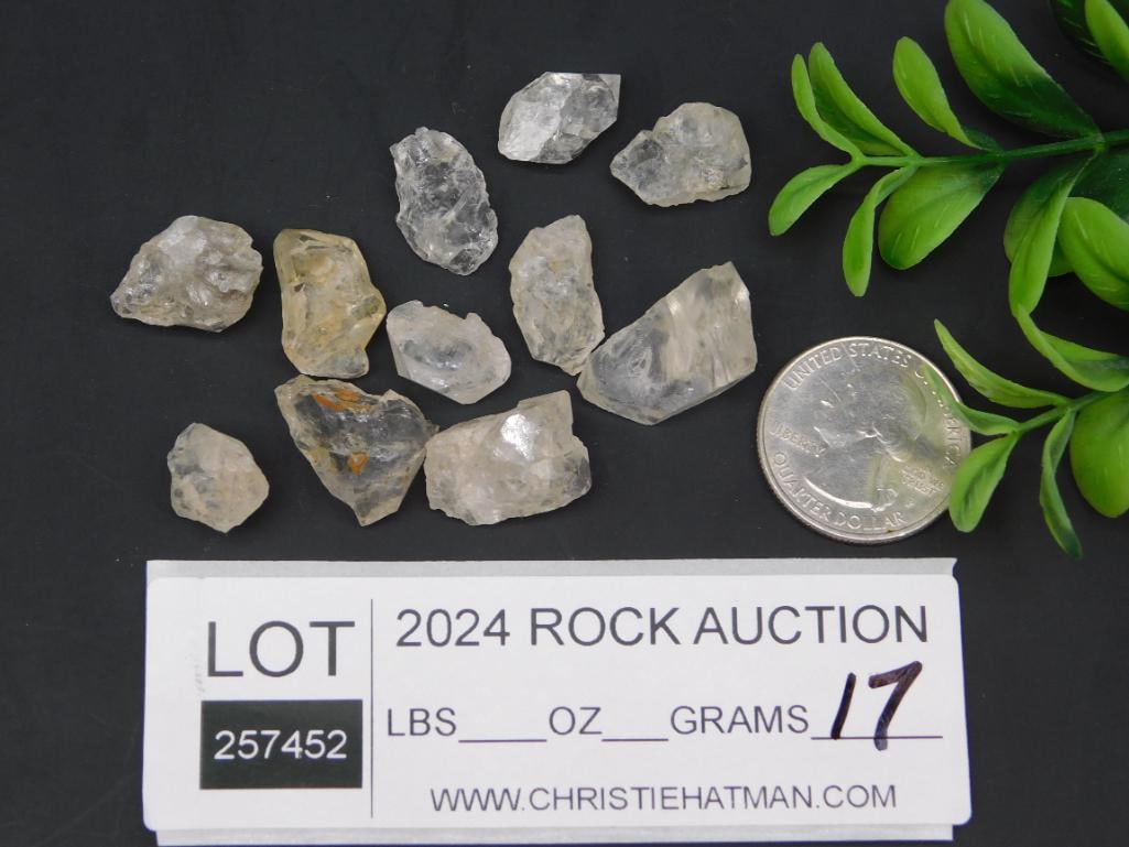 HERKIMER DIAMONDS ROCK STONE LAPIDARY SPECIMEN - 2