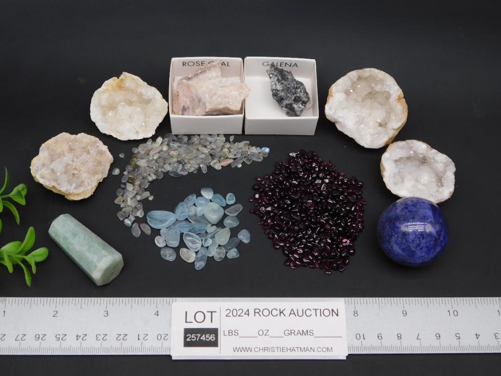 MIXED LOT ROCK STONE LAPIDARY SPECIMEN - 4