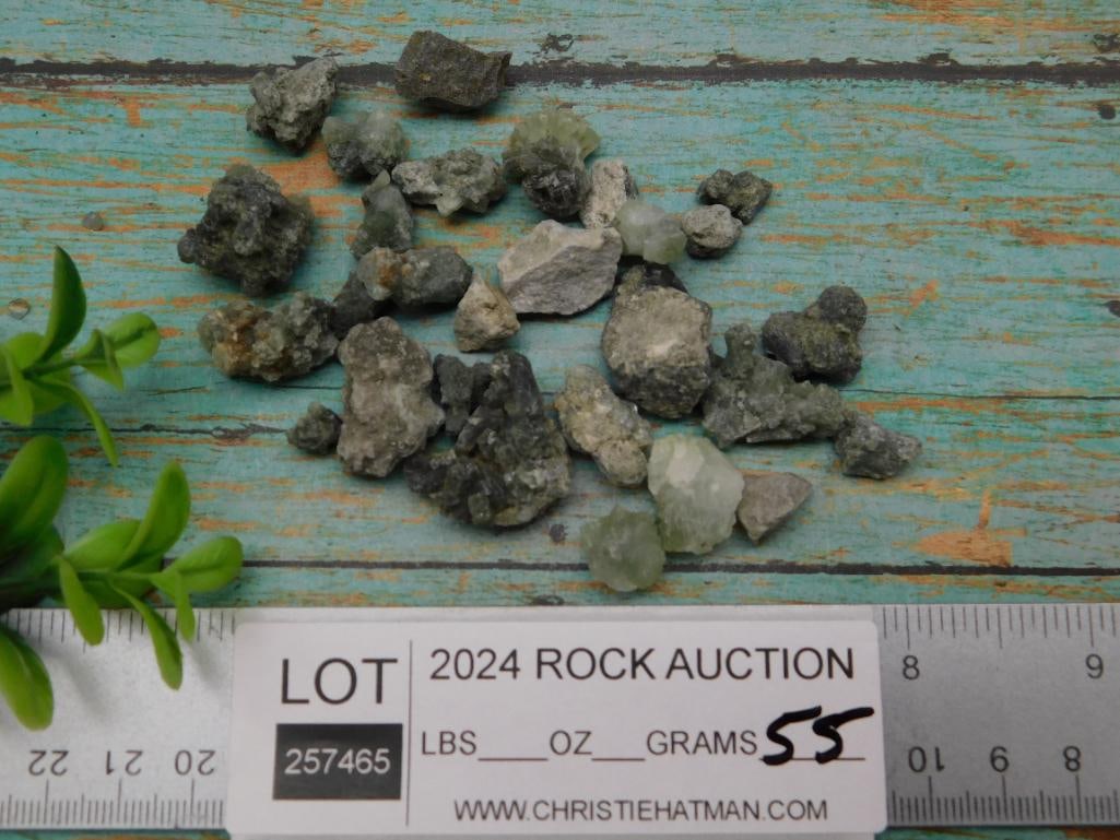 PREHNITE ROCK STONE LAPIDARY SPECIMEN - 2