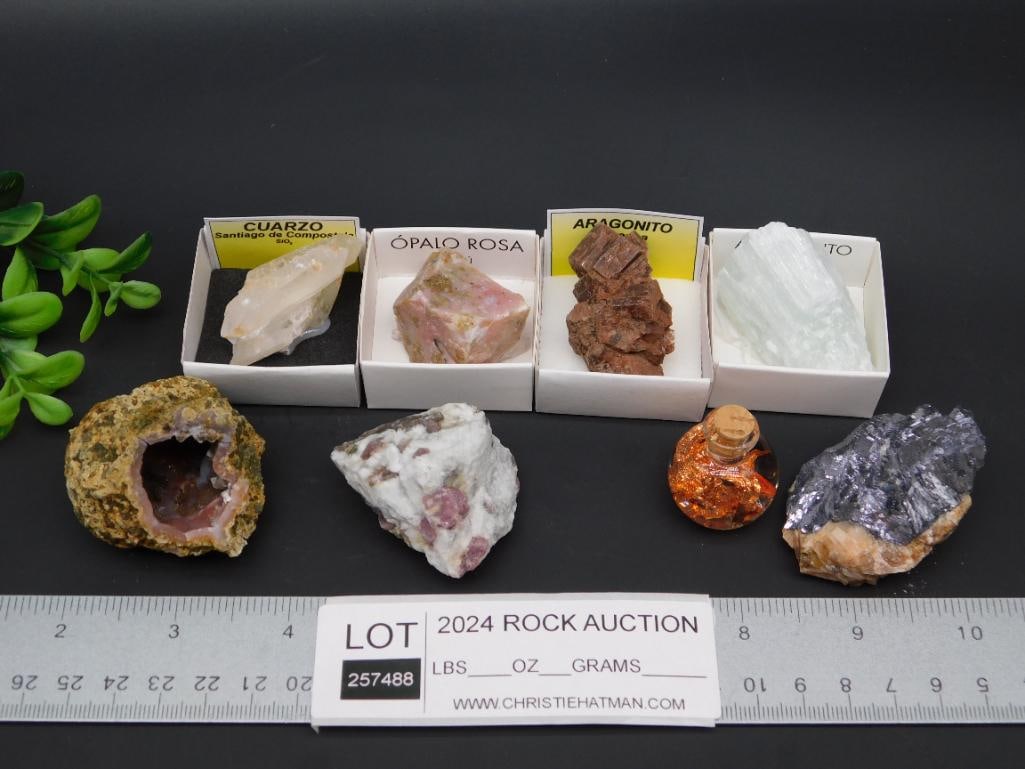 MIXED LOT ROCK STONE LAPIDARY SPECIMEN - 4