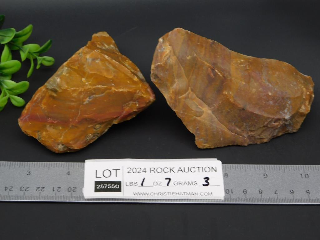 FANCY INDIA JASPER ROCK STONE LAPIDARY SPECIMEN - 4