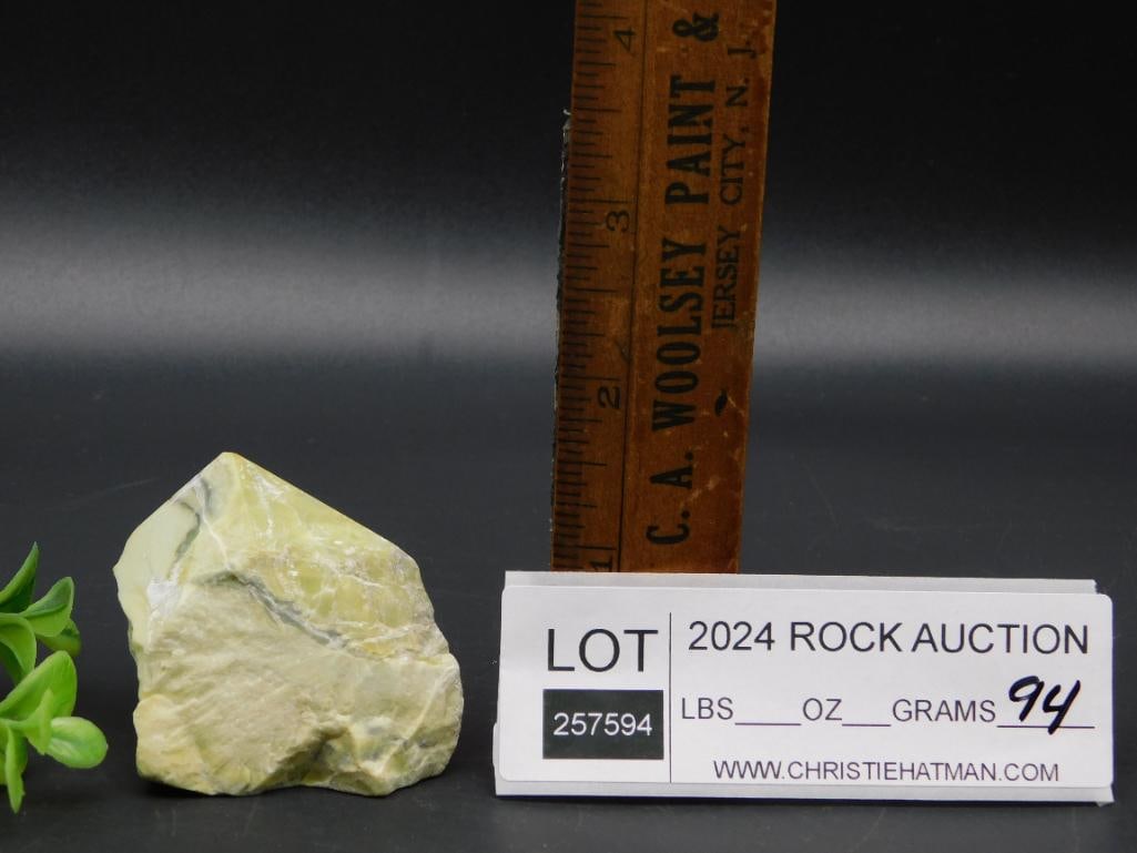 SERPENTINE POINT ROCK STONE LAPIDARY SPECIMEN - 2