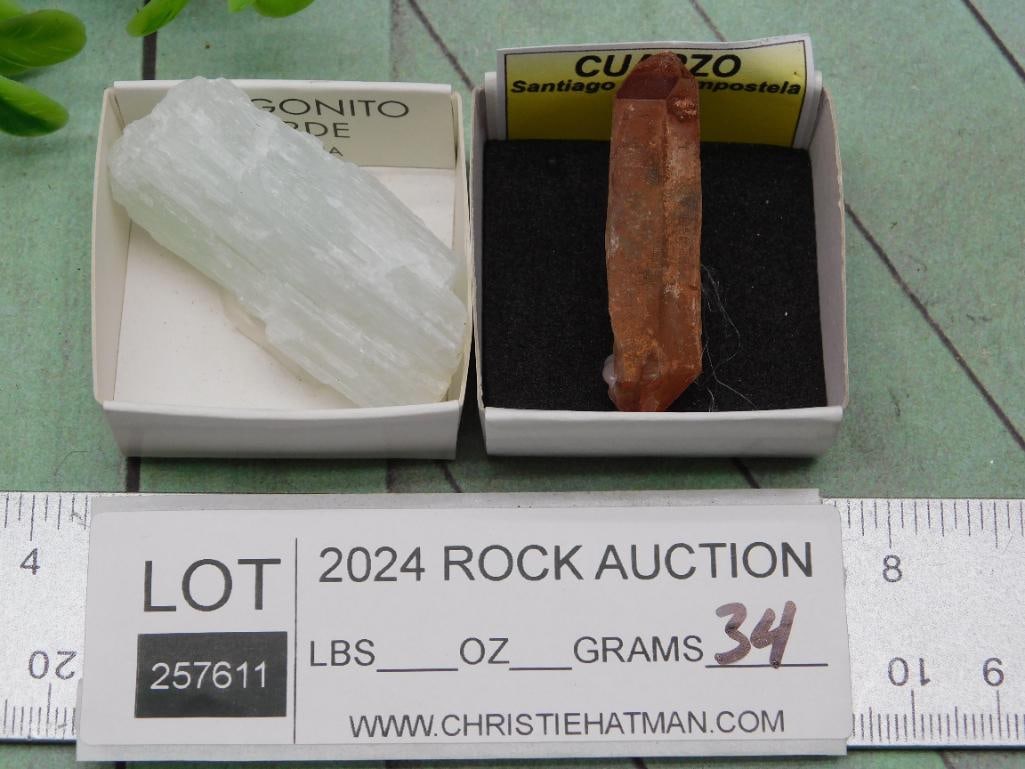 MIXED ROUGH LOT ROCK STONE LAPIDARY SPECIMEN - 2