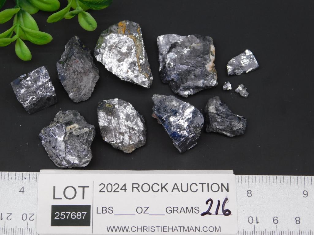 GALENA ROCK STONE LAPIDARY SPECIMEN - 3