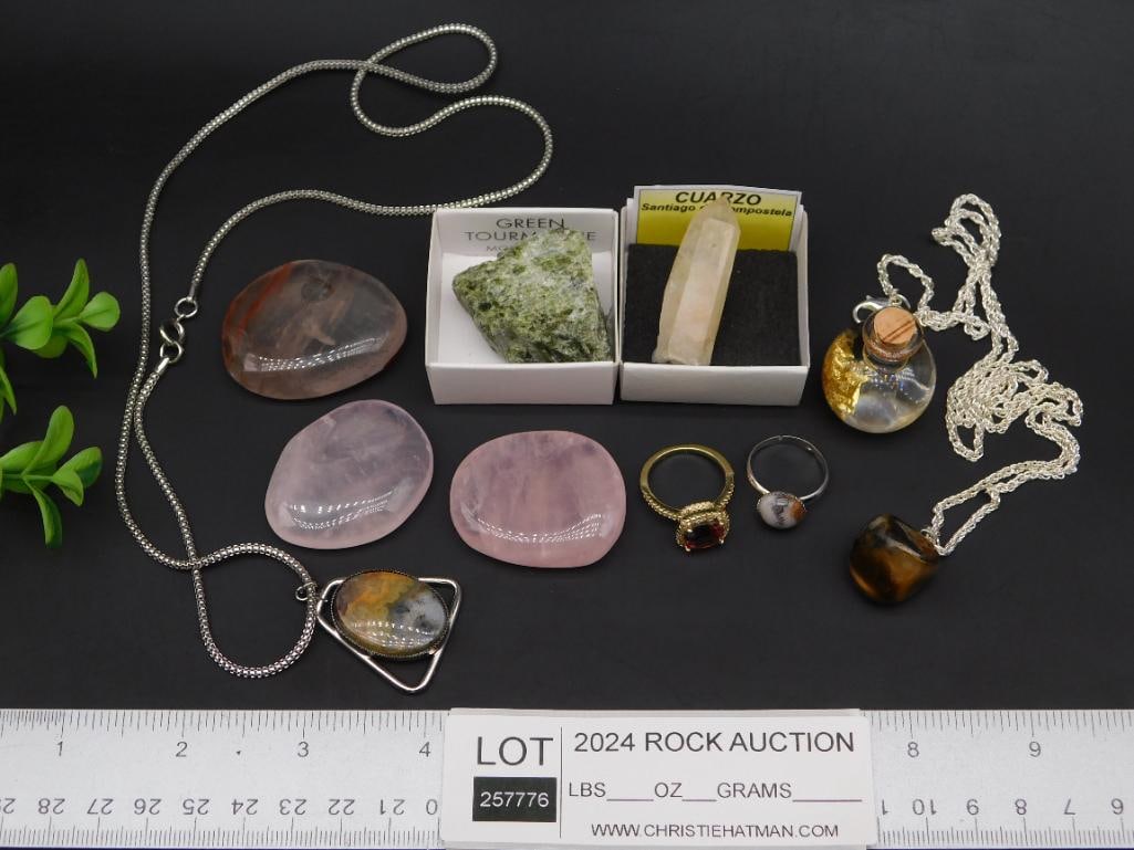 MIXED LOT ROCK STONE LAPIDARY SPECIMEN - 3