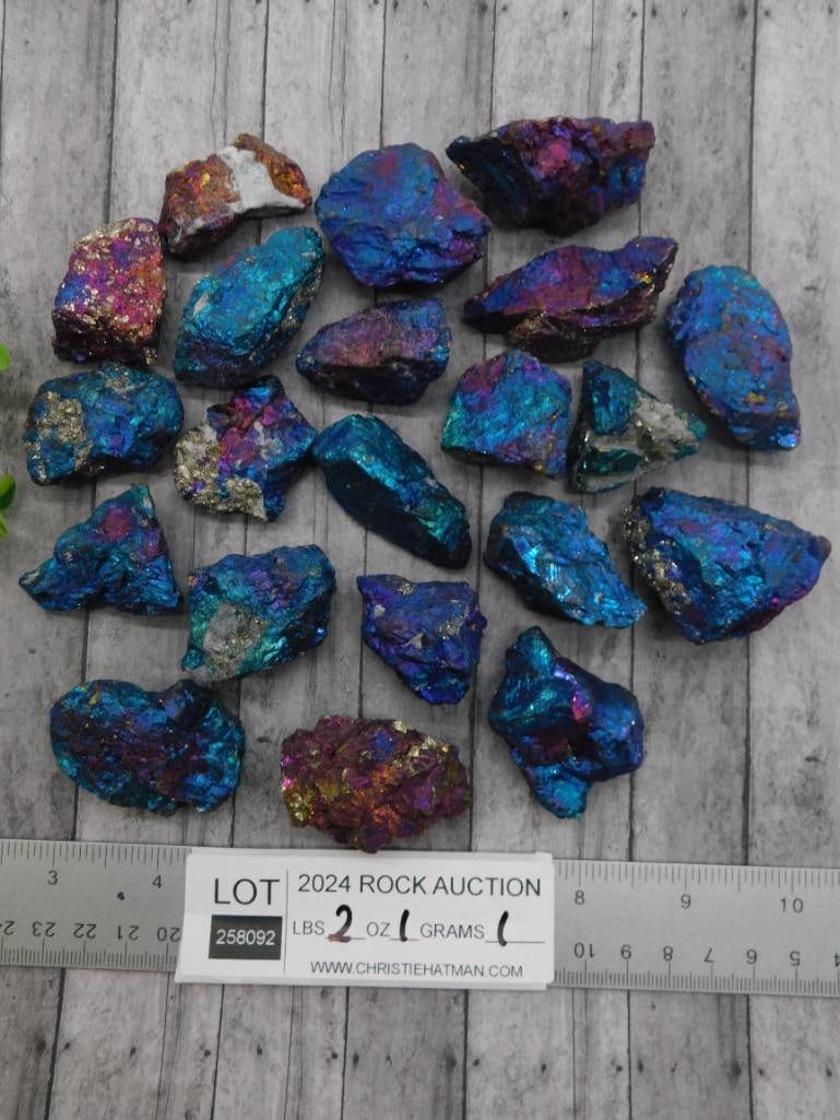 PEACOCK ORE ROCK STONE LAPIDARY SPECIMEN - 3