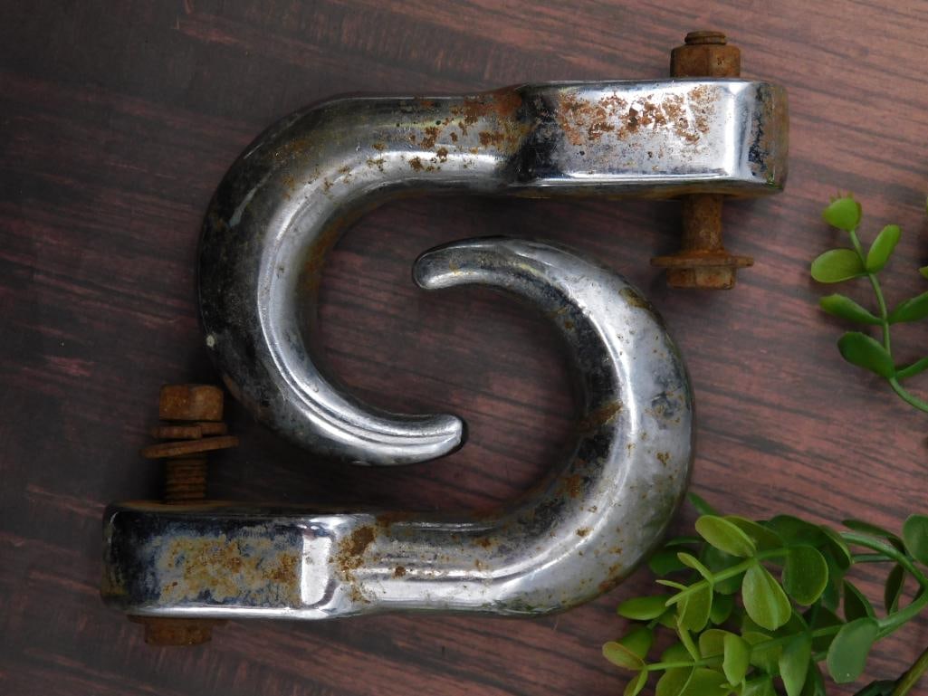 Metal Hooks with Bolts and Nuts - 2