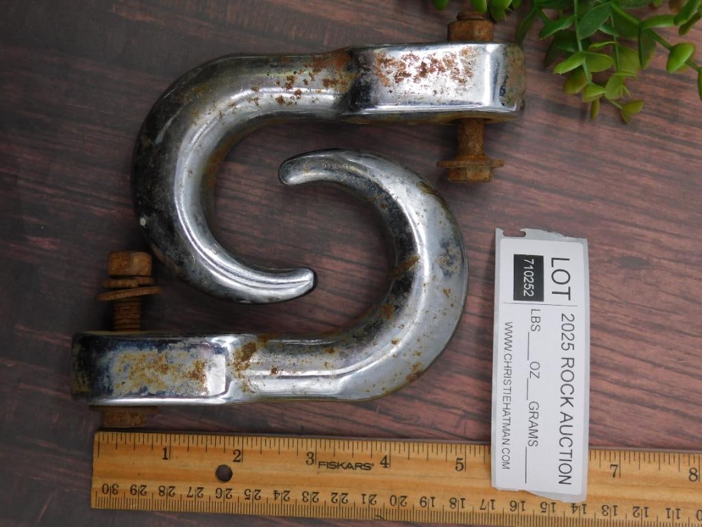 Metal Hooks with Bolts and Nuts - 3