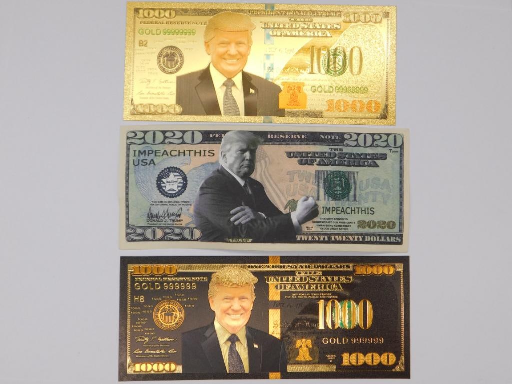 PRESIDENTIAL NOVELTY BILLS (1 of 2)