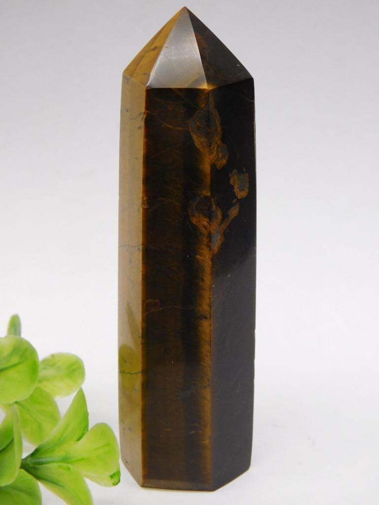 TIGER EYE TOWER ROCK STONE LAPIDARY SPECIMEN: TIGER EYE TOWER ROCK STONE LAPIDARY SPECIMEN