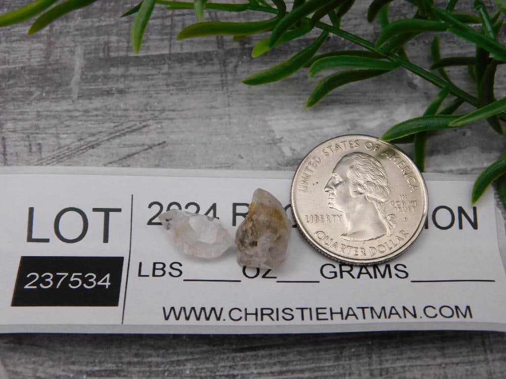 HERKIMER DIAMOND ROCK STONE LAPIDARY SPECIMEN - 2