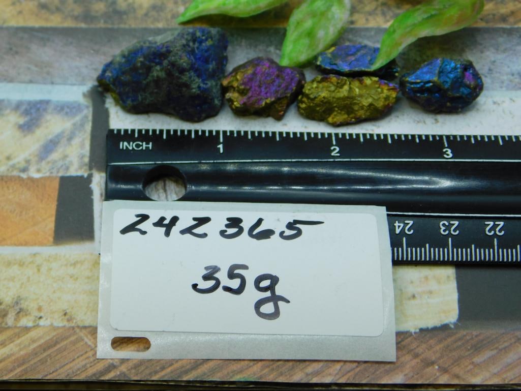 PEACOCK ORE ROCK STONE LAPIDARY SPECIMEN - 2