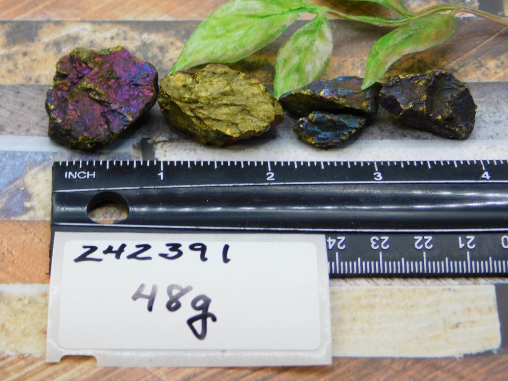 PEACOCK ORE ROCK STONE LAPIDARY SPECIMEN - 2