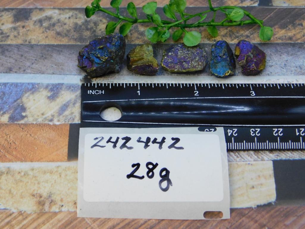 PEACOCK ORE ROCK STONE LAPIDARY SPECIMEN - 2