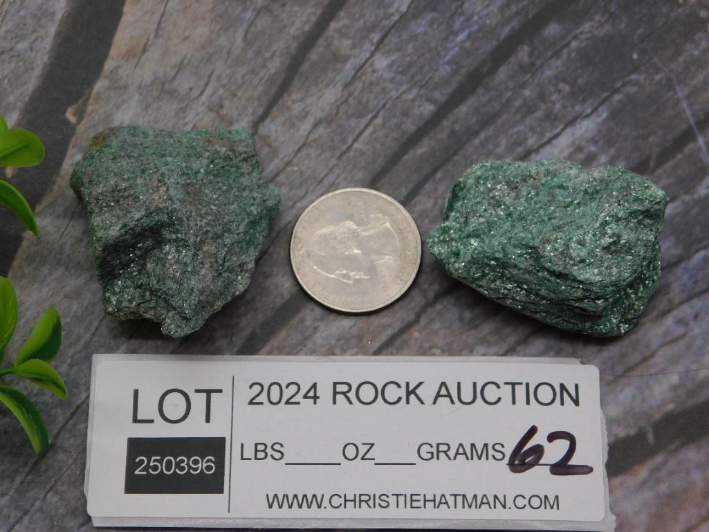 FUCHSITE ROCK STONE LAPIDARY SPECIMEN - 2