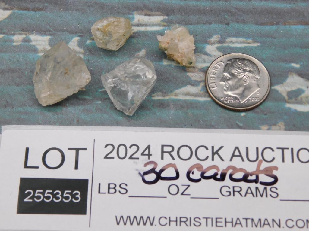 HERKIMER DIAMONDS ROCK STONE LAPIDARY SPECIMEN - 2