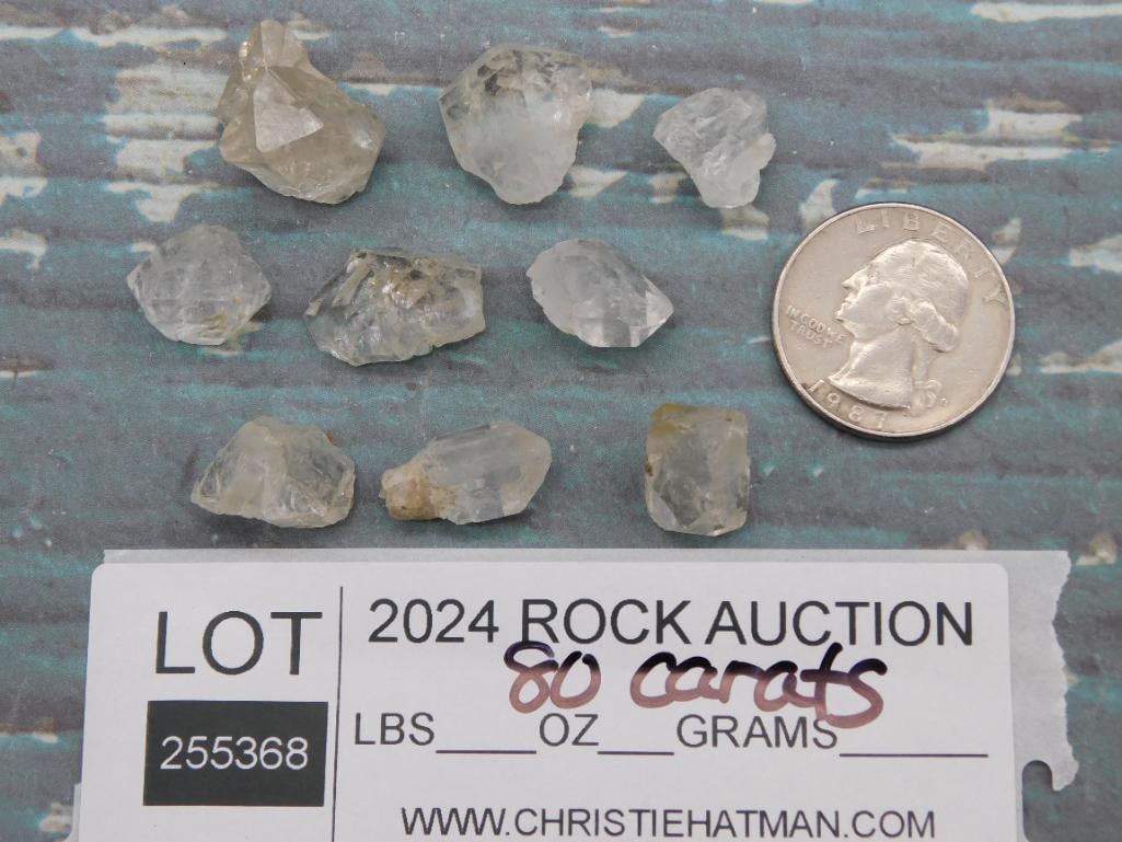 HERKIMER DIAMONDS ROCK STONE LAPIDARY SPECIMEN - 2