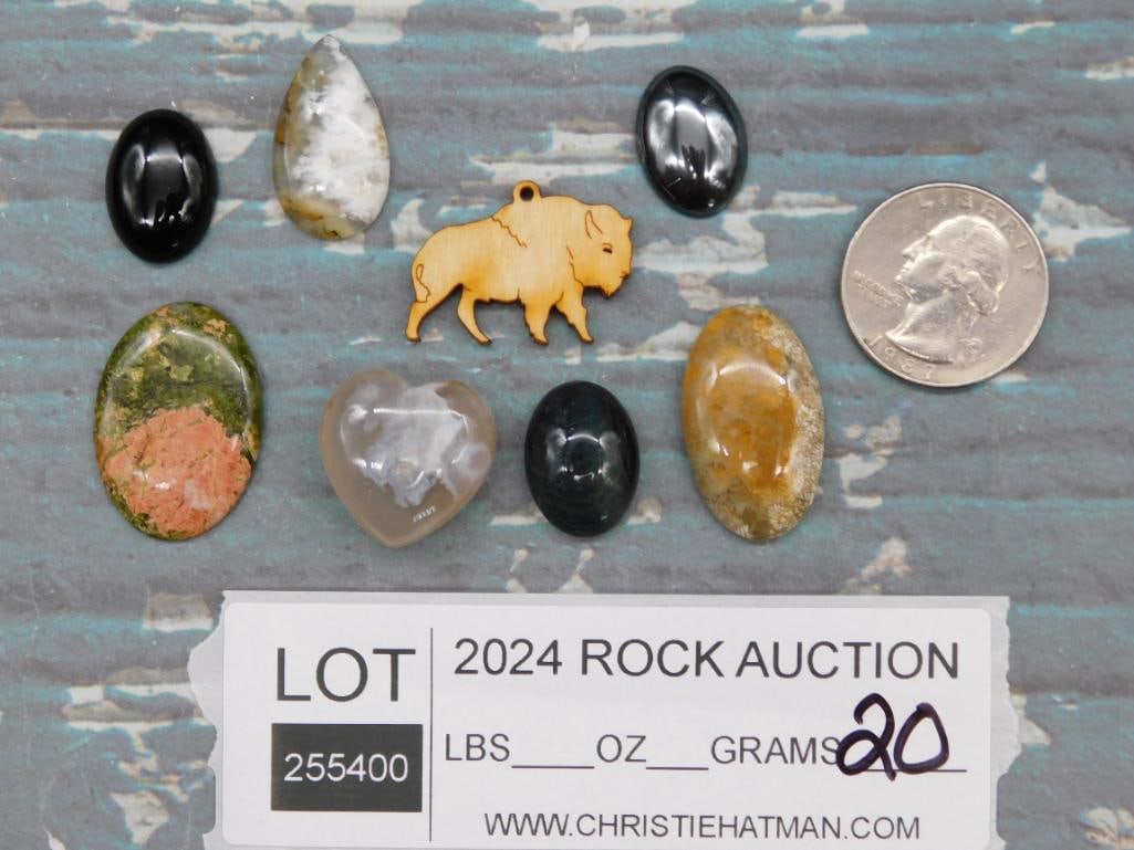 MIXED LOT ROCK STONE LAPIDARY SPECIMEN - 2