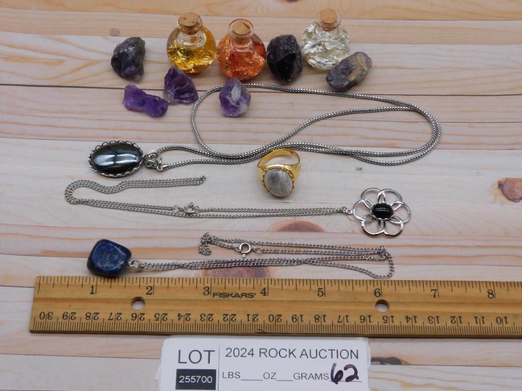 MIXED LOT ROCK STONE LAPIDARY SPECIMEN - 2