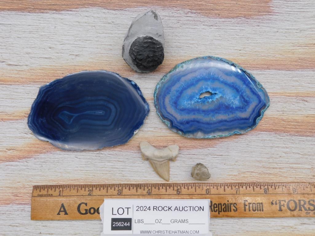 MIXED LOT ROCK STONE LAPIDARY SPECIMEN - 2