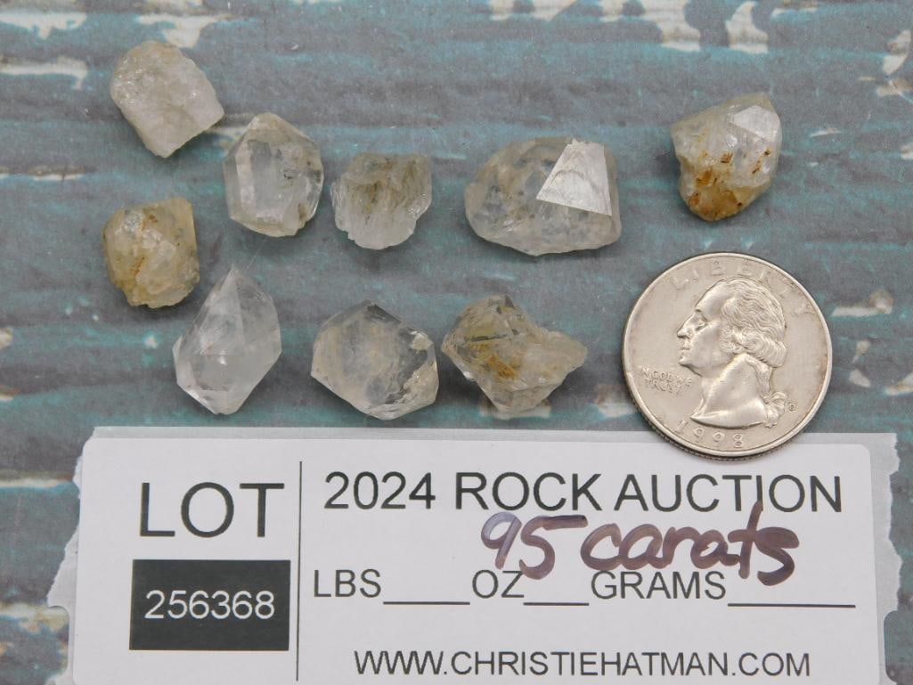 HERKIMER DIAMONDS ROCK STONE LAPIDARY SPECIMEN - 2