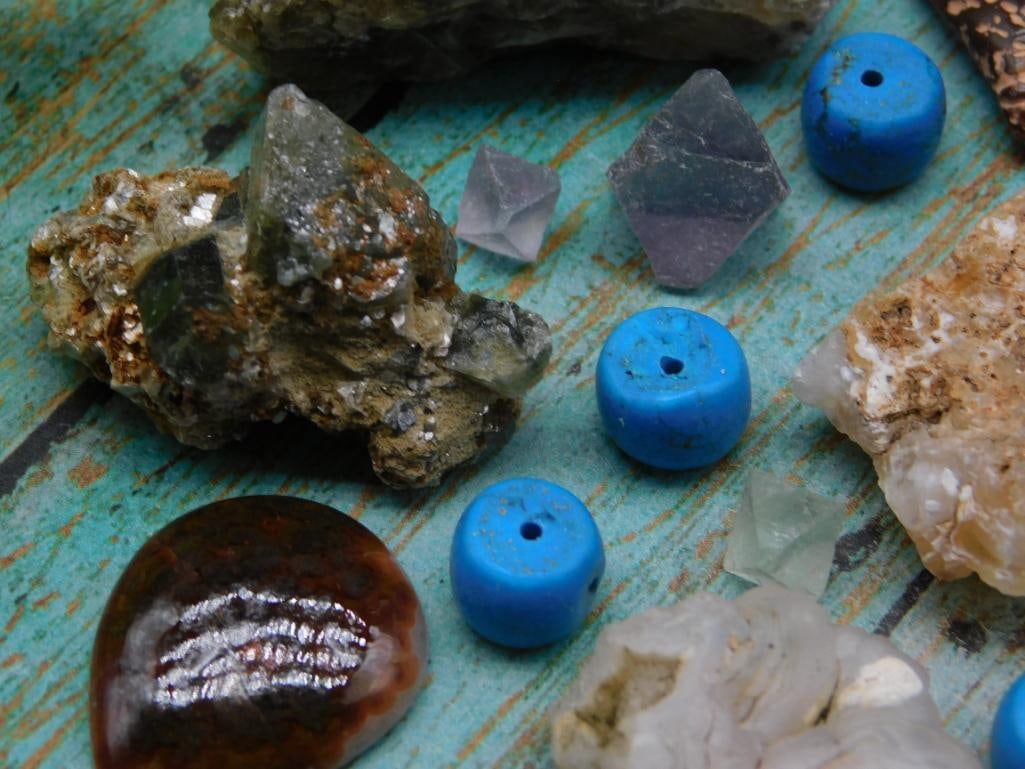 MIXED LOT ROCK STONE LAPIDARY SPECIMEN - 2