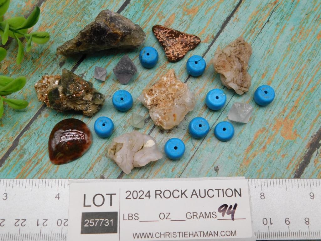 MIXED LOT ROCK STONE LAPIDARY SPECIMEN - 3