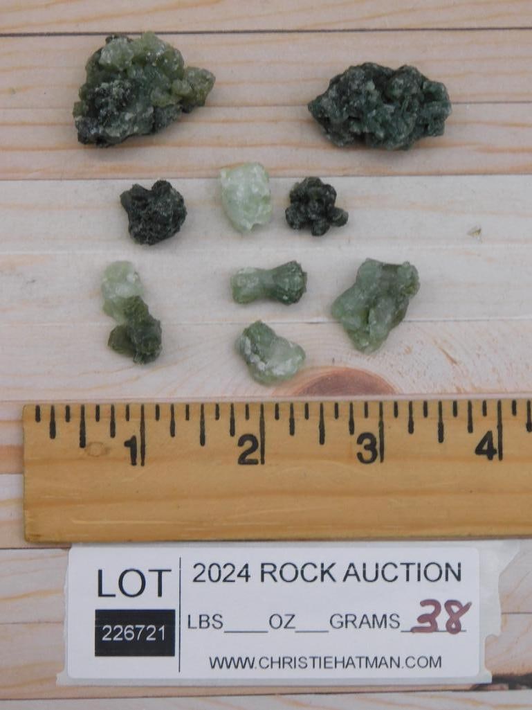 PREHNITE ROCK STONE LAPIDARY SPECIMEN - 3