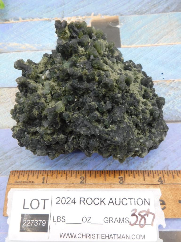 EPIDOTE ROCK STONE LAPIDARY SPECIMEN - 2