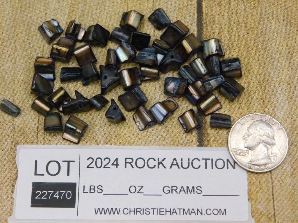 STONE BEADS ROCK STONE LAPIDARY SPECIMEN - 2