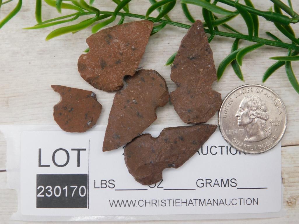 HAND KNAPPED ARTIFACT TOOLS ROCK STONE LAPIDARY SPECIMEN - 2
