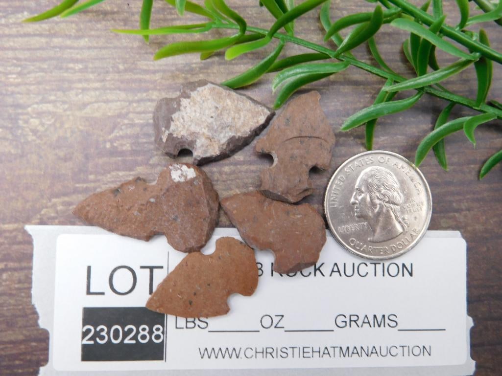 HAND KNAPPED ARTIFACT TOOLS ROCK STONE LAPIDARY SPECIMEN - 2