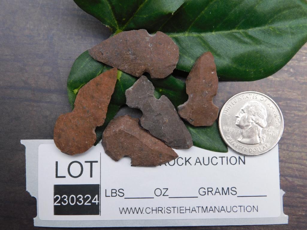 HAND KNAPPED ARTIFACT TOOLS ROCK STONE LAPIDARY SPECIMEN - 2