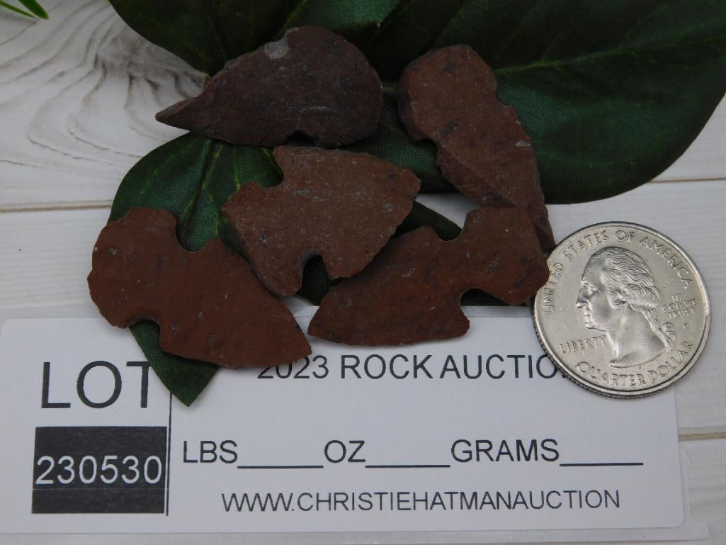 HAND KNAPPED ARTIFACT TOOLS ROCK STONE LAPIDARY SPECIMEN - 2